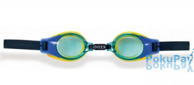 55601 очки для плавания 3-10 лет /12/ Синий.