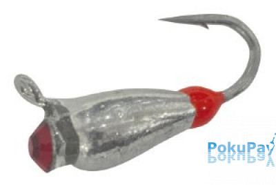 Shark Капля с ушком 0,42г диам. 3 мм крючок D16 ц: серебро
