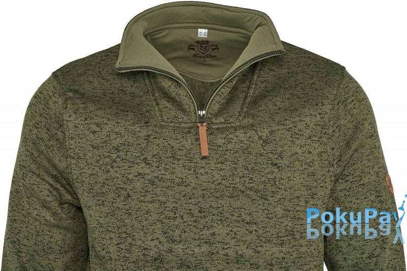 Пуловер Orbis Textil Fleece S оливковий