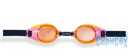 55601 очки для плавания 3-10 лет /12/ Розовый.
