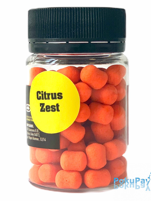 Бойлы CCBaits Fluoro Wafters Citrus Zest (Цитрусовые) 25g (CCB003043)