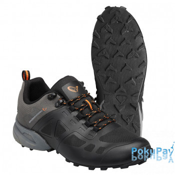 Кросівки Savage Gear X-Grip Shoe 42/7.5 black/grey