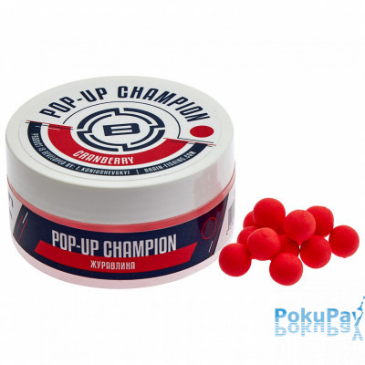 Бойли Brain Champion Pop-Up Сranberry (журавлина) 10mm 34g