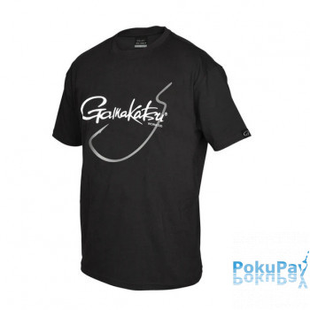 Футболка Gamakatsu T-Shirt Worm 330 Black L