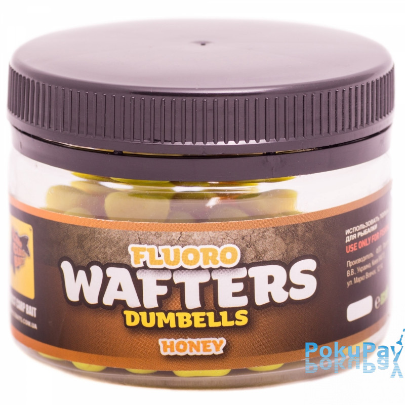 Бойлы CCBaits Fluoro Wafters Honey 30gr (CCB002798)