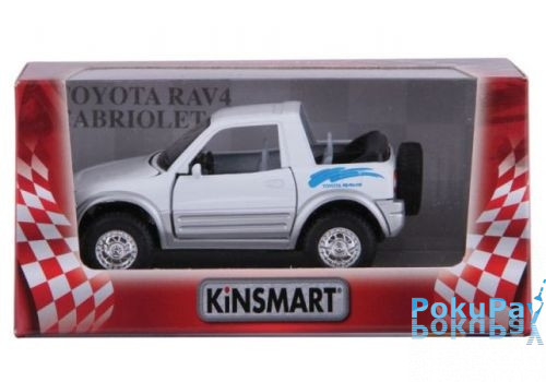 Автомодель Kinsmart (1:32) Toyota Rav4 Concept Белая (KT5011W)