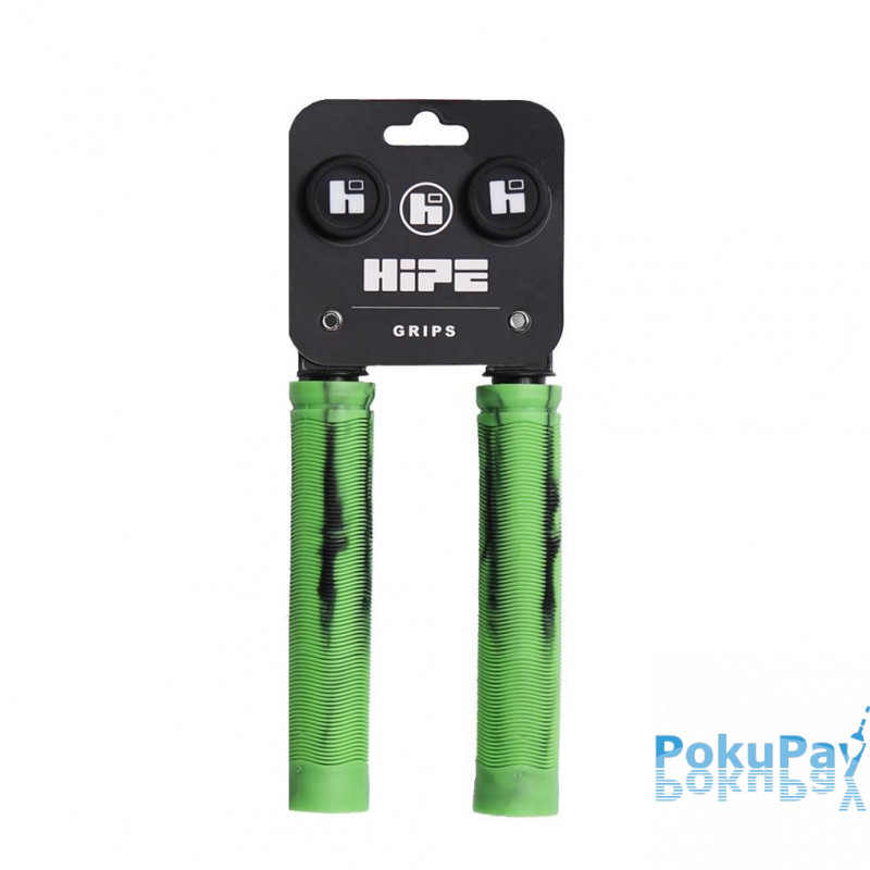 Грипси для трюкового самокату Hipe H4 Duo, 155мм, black/green