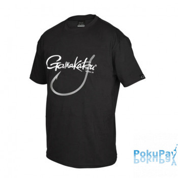 Футболка Gamakatsu T-Shirt Worm 39 Black XL