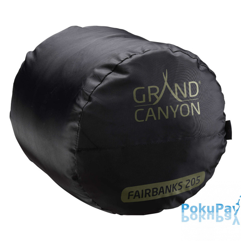 Спальний мішок Grand Canyon Fairbanks 205 -4°C Capulet Olive Left (340021)