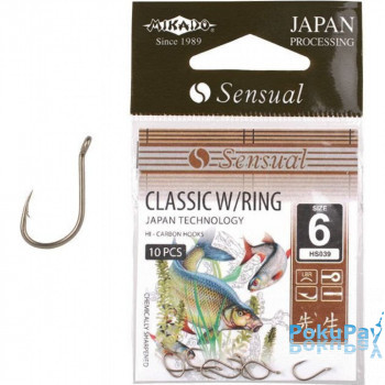 Крючок Mikado Sensual Classic №10 10шт bronze (HS039-10LBR)