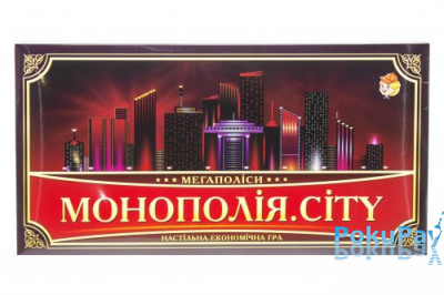 Настільна гра Bamsic Монополія CITY (21137)