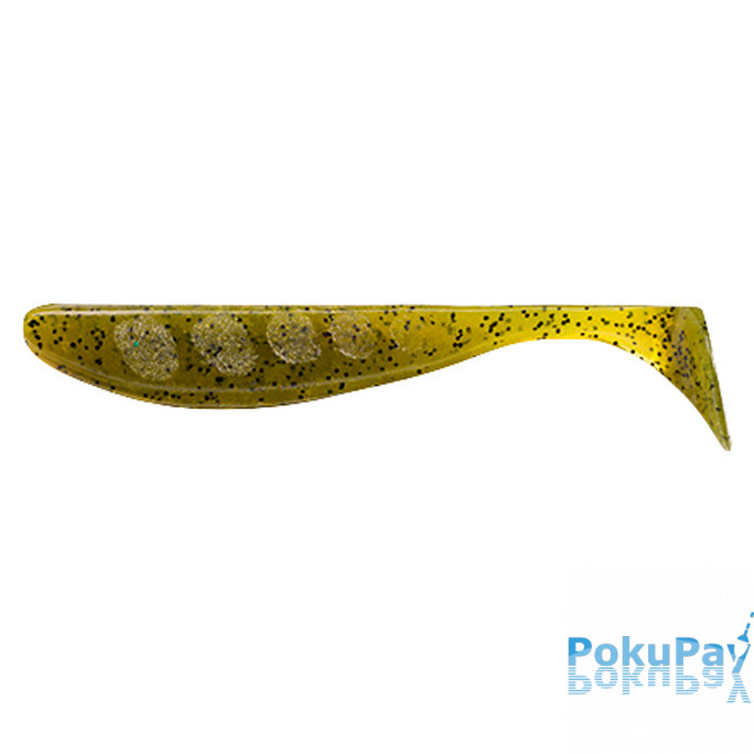 Віброхвіст FishUP Wizzle Shad 5 #074 - Green Pumpkin Seed 4шт