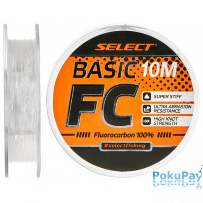 Флюорокарбон Select Basic FC 10m 0.24mm 6lb/2.9kg