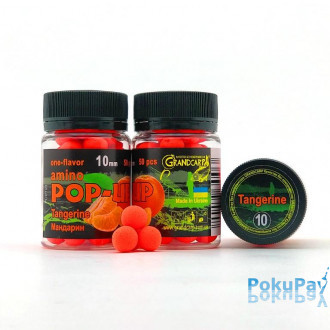Grandcarp Amino Pop-Ups one-flavor Tangerine (Мандарин) 10mm 50шт (PUP193)
