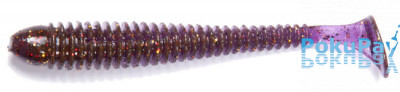 Віброхвіст Lucky John Spark Tail 4 Purple Plum 5шт (140168-S13)