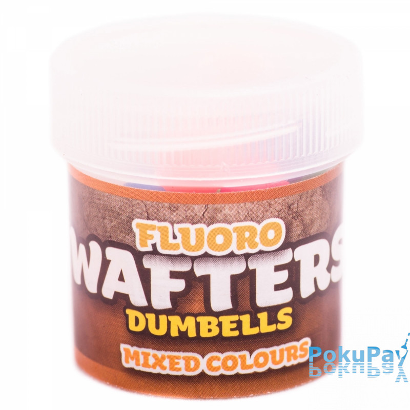 Бойлы CCBaits Fluoro Wafters Mixed Colours 20шт (CCB002805)