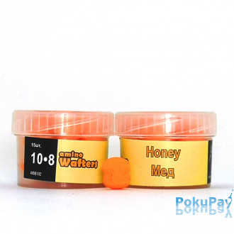 Бойли плаваючі Grandcarp Amino Wafters Honey (Мед) 10*8mm 15шт (WBB102)