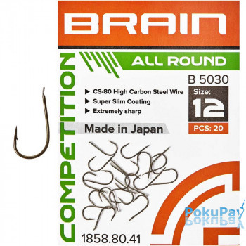 Крючок Brain All Round B5030 Bronze №12 20шт