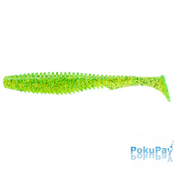 Віброхвіст FishUP U-Shad 3.5 #026 Flo Chartreuse/Green 8шт