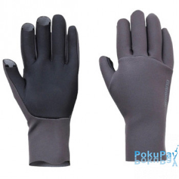 Рукавички Shimano Chloroprene EXS 3 Cut Gloves L gray