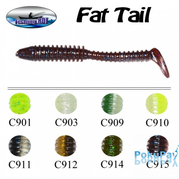 Fishing Roi Fat Tail 75мм цвет-C914 (3809)