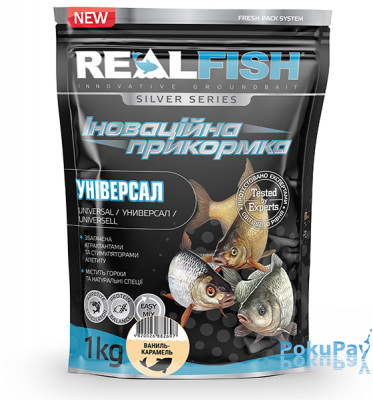 Real Fish Универсал Ваниль-карамель 1кг