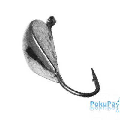 Мормышка вольфрамовая Sunfish Ракушка с ушком 0,6г 3мм Никель (2230-NI)