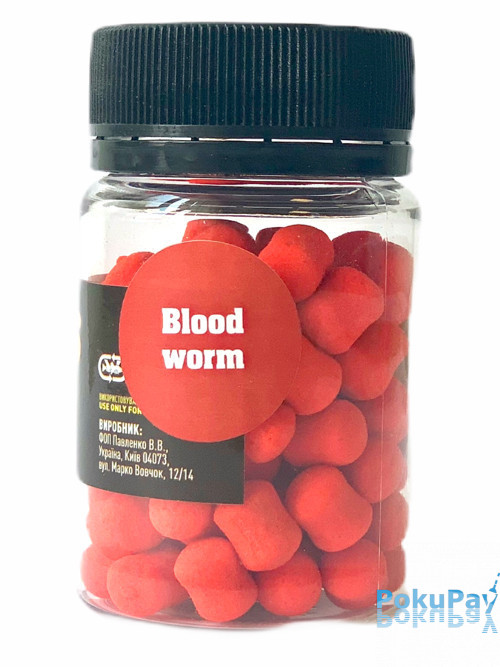 Бойлы CCBaits Fluoro Wafters Bloodworm (Мотыль) 25g (K19939281)