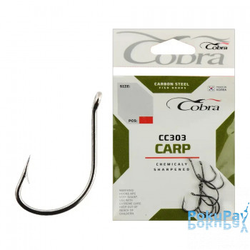 Гачок Cobra Carp №6 10шт (CC303-006)