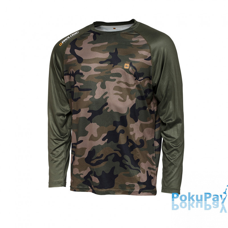Реглан Prologic UV Camo Long Sleeve T-Shirt XL Camo/Green