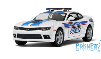 Автомодель Kinsmart (1:38) Chevrolet Camaro Police 2014 Белая (KT5383WPR)