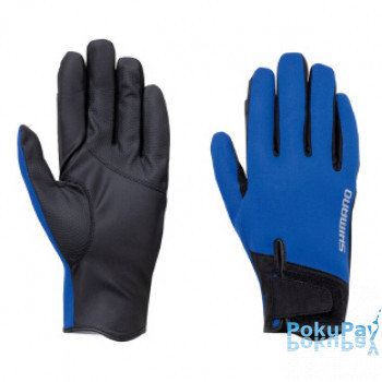 Рукавички Shimano Pearl Fit 3 Cover Gloves L blue