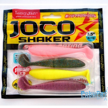 Віброхвіст Lucky John Joco Shaker Floating 3,5 MIX1 4шт (140302-MIX1)