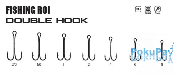 Fishing ROI Double Hook №8 (147-14-008)