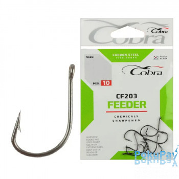 Гачок Cobra Feeder №8 10шт (CF203-008)