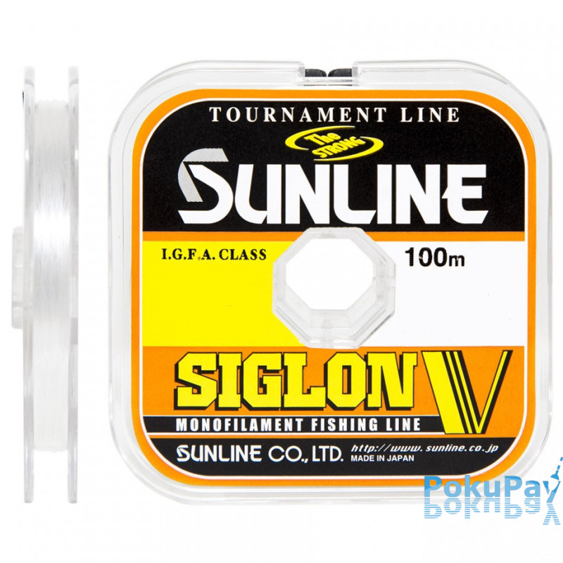 Леска Sunline Siglon V 100m #0.6/0.128mm 1.5kg