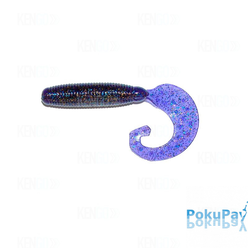 REINS Fat G-Tail Grub 2 A04 (Neon Blue Gill)