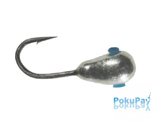 Shark Японская капля 0,21г диам. 2,5 мм крючок D18 ц:серебро