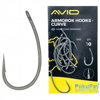Гачок Avid Carp Armorok Hooks Curve #6 10шт