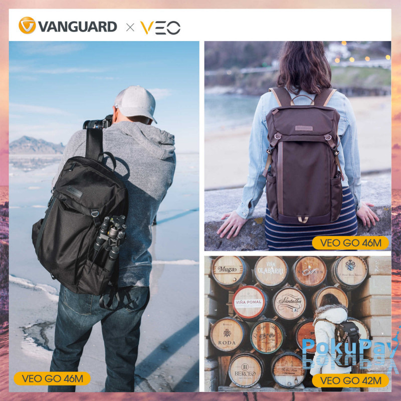 Рюкзак Vanguard VEO GO 46M Black (VEO GO 46M BK)