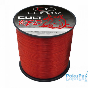 Волосінь Climax Cult Carpline red 1000m 0.35 9kg, червона