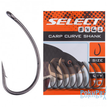 Гачок Select Carp Curve Shank №2 10 шт