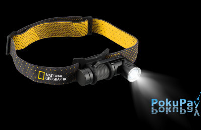 Ліхтар National Geographic Iluminos Led Flashlight head mount 450 lm (9082500)