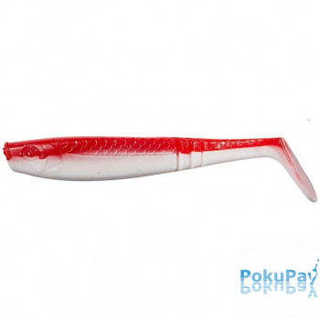 Віброхвіст DAM Effzett Shad Paddletail 8cm uv red/white 1шт