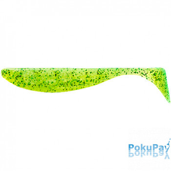 Віброхвіст FishUP Wizzle Shad 5 #026 - Flo Chartreuse/Green 4шт