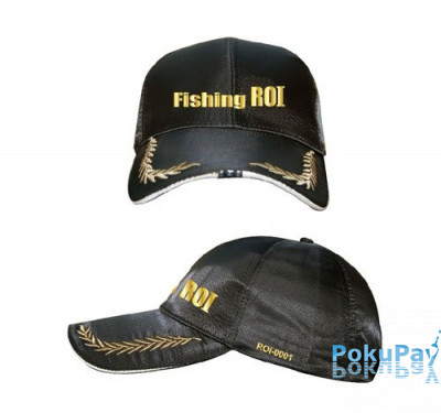 Fishing ROI Fishing Сap with LED Light black+gold (2-00-0002)