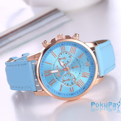 Жіночий годинник Geneva Platinum Light Blue