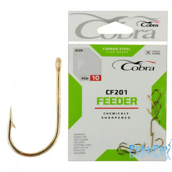 Гачок Cobra Feeder №8 10шт (CF201-008)