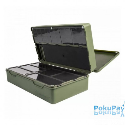 Коробка RidgeMonkey Armoury Tackle Box з поводочницями 33x19x10.5 cm