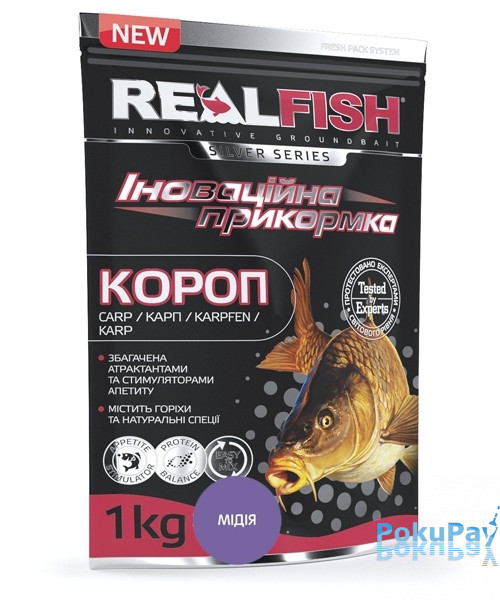 Real Fish Карп мидия 1 кг